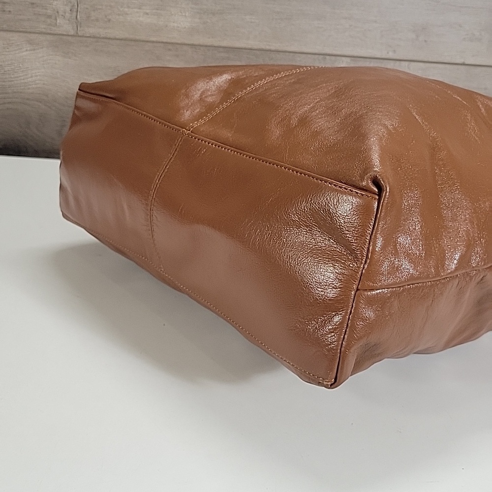 Latico for Anthropologie Brown Leather Tote Bag - Picture 7 of 12